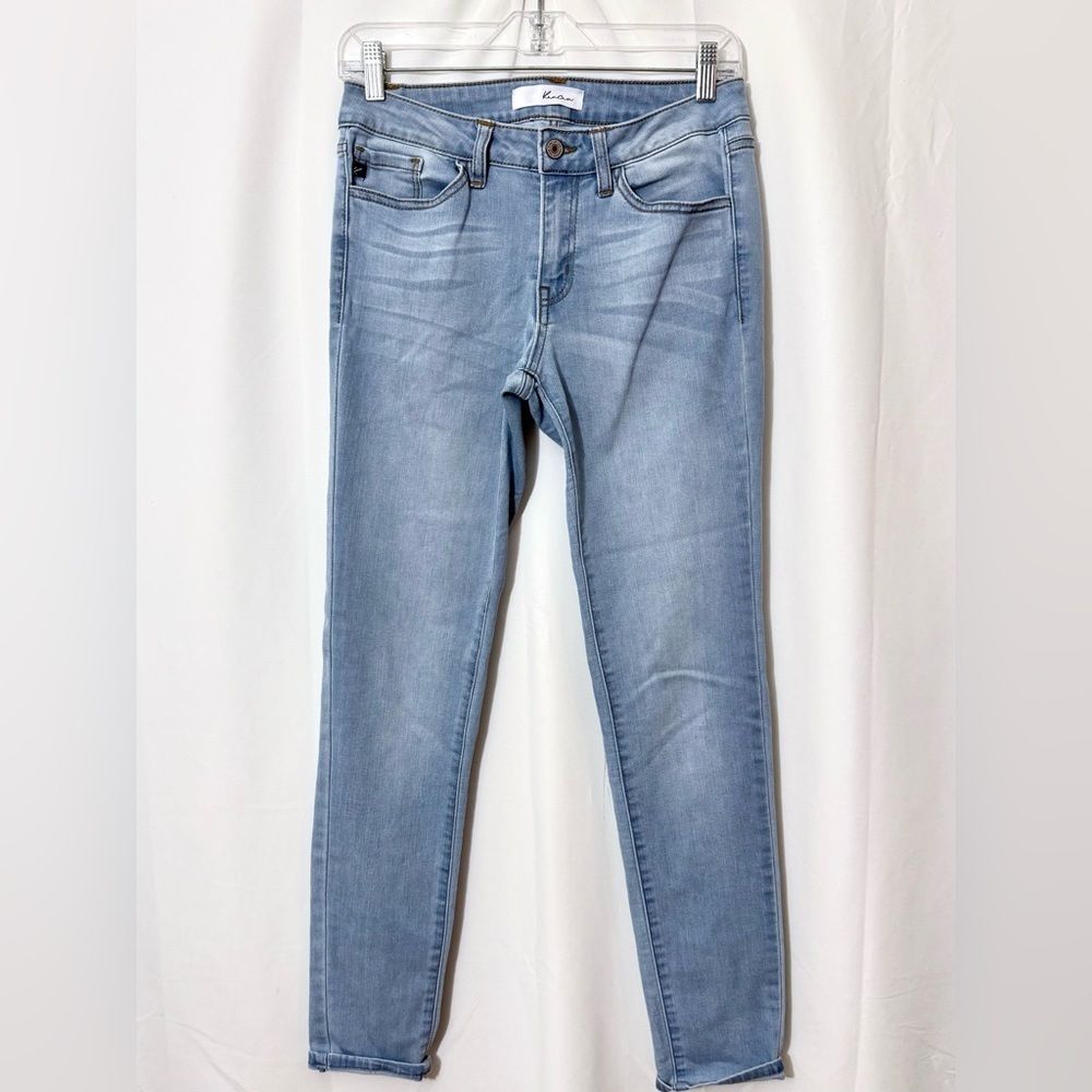 KanCan Alani Mid Rise Super Skinny Jeans In Light Wash Size 7 - Picture 4 of 12